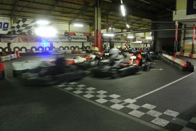  Corriendo por la pista 